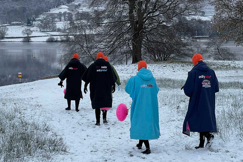 Colin Hill winter swim