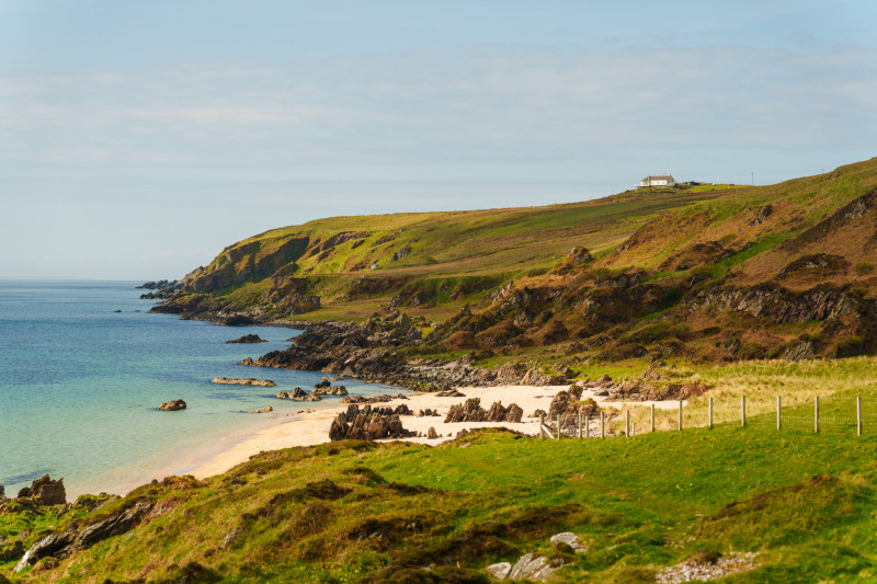 Singing Sands beach on Islay