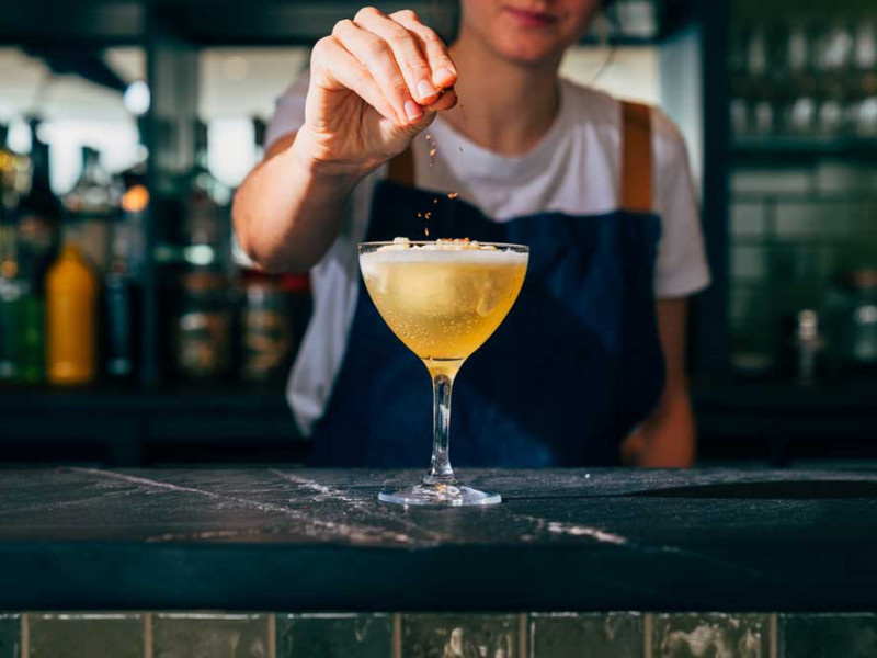 Image for Sticky toffee pudding float recipe blog post