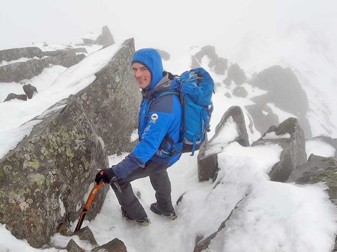 Image for Helvellyn in winter blog post