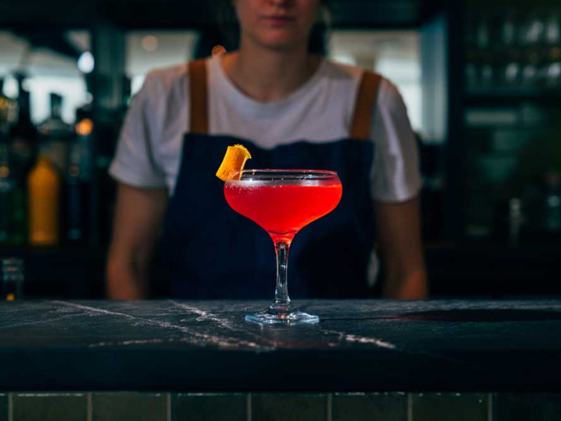 Image for A Cosmopolitan Christmas cocktail blog post