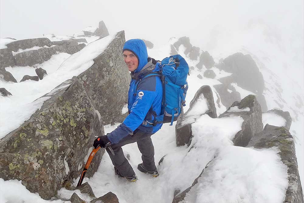 zac poulton on helvellyn