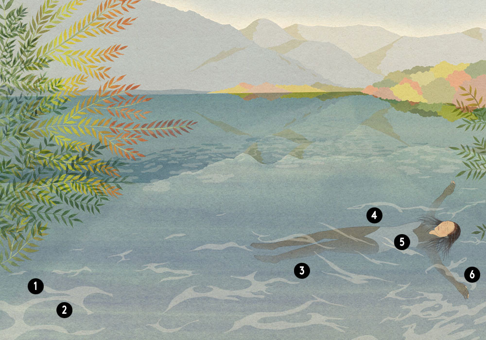 Floating Harriet numbered