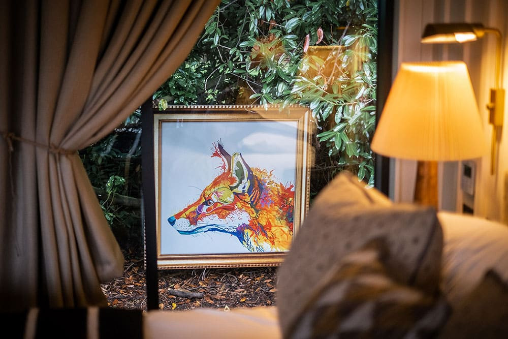 Image of a fox artwork