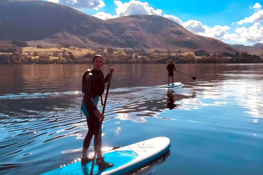 Helen jenkins sup at another place the lake