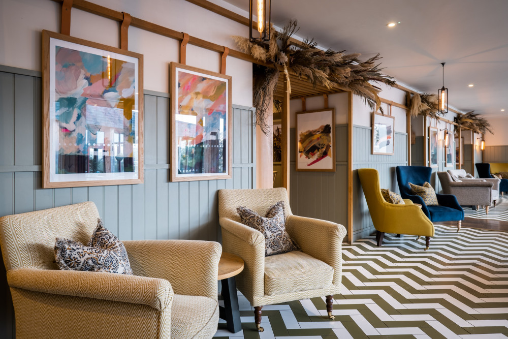 Emma Carlisle's work in The Living Space