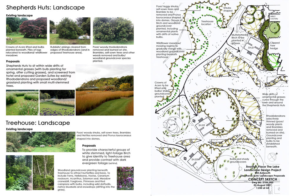 landscape plan Laurel Truscott another place the lake