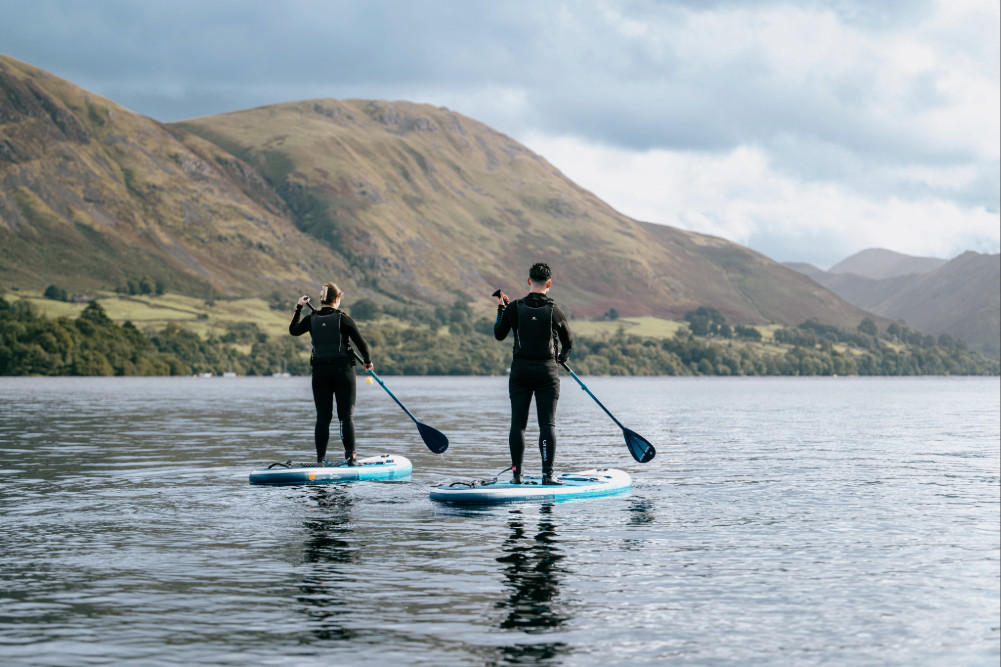 Paddleboarders on Ullswater