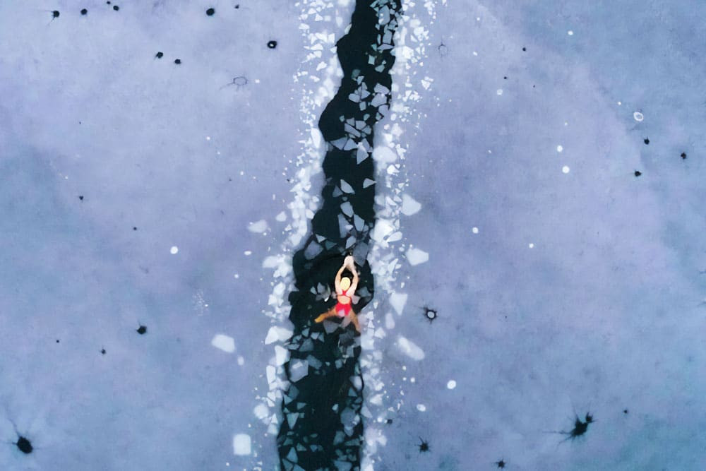 Gilly McArthur ice path