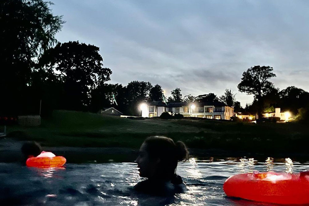 night swims at another place the lake ullswater