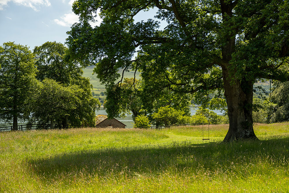 outside at another place