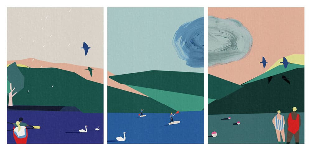 joules Ullswater illustration