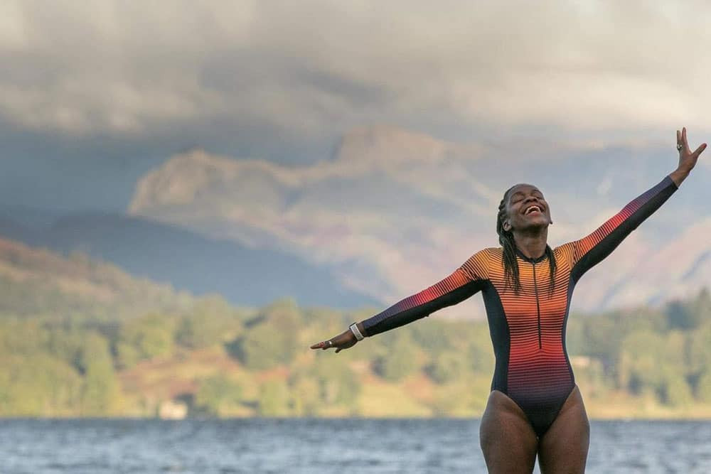 Winnie potty cold water swimming mental health