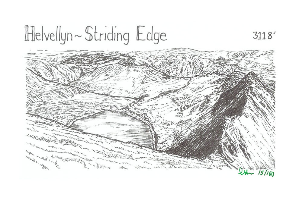 helvellyn striding edge