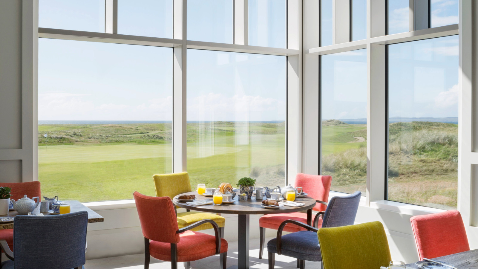 View from 18 Restaurant and Bar at Another Place, The Machrie