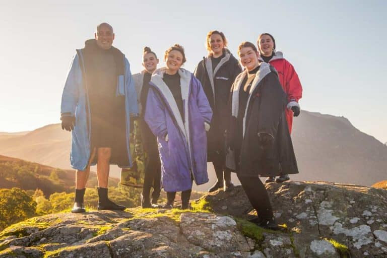 Waterfall swim in the Lake District
