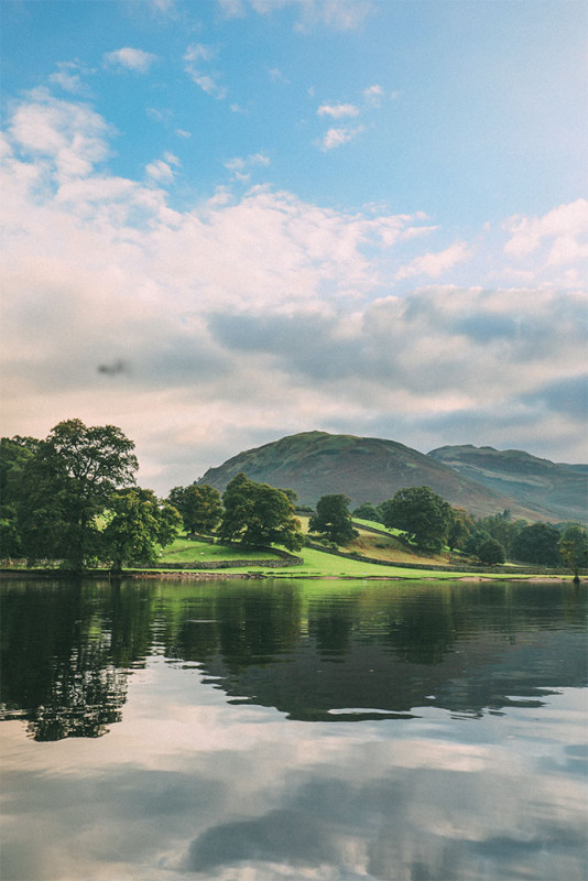Hand luggage only another place the lake September