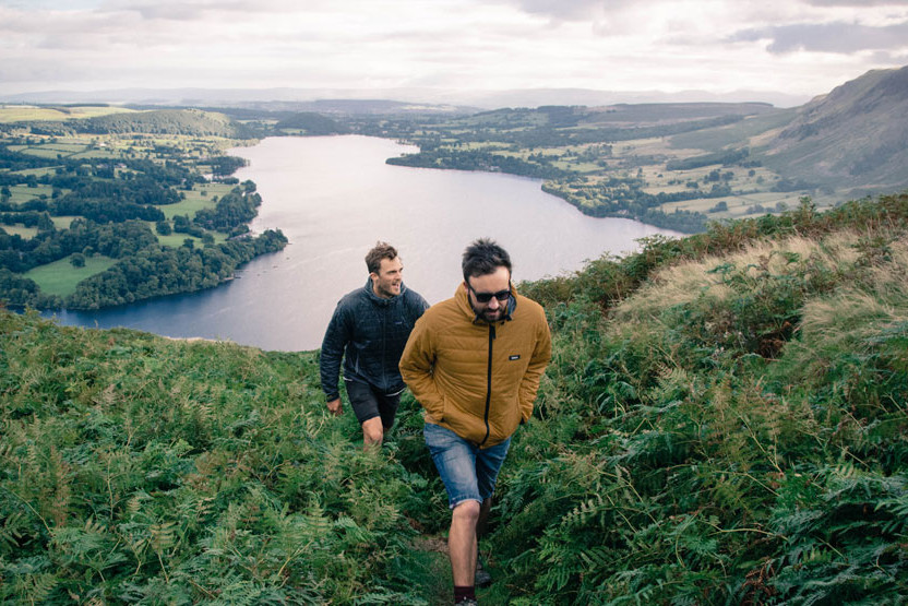 Walking in the lake district
