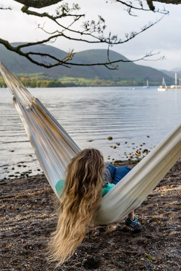 Hammock by the lake