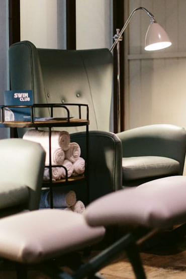 Manicure and pedicure room