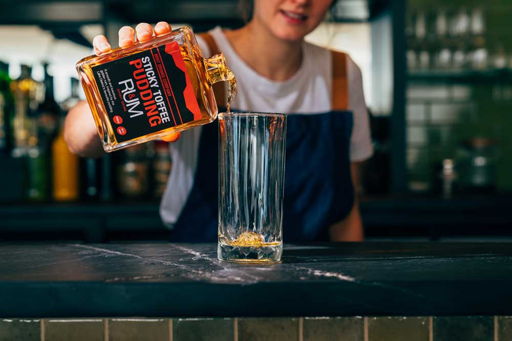 Sticky toffee pudding rum