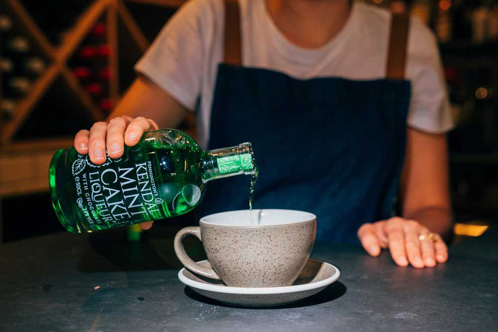 Kendal Mint Cake Hot Chocolate 