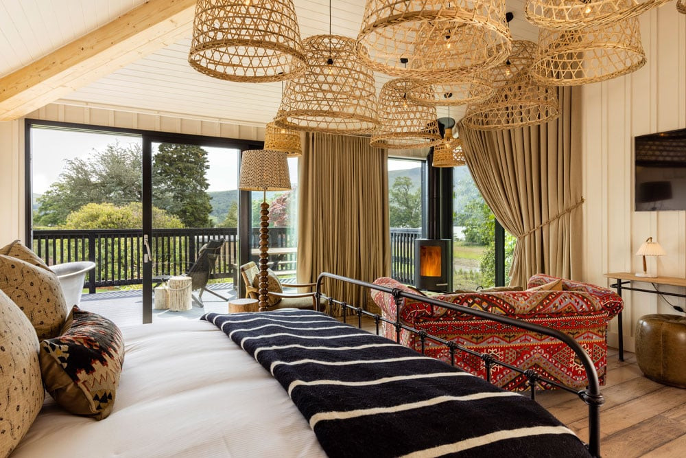 treehouse living room view