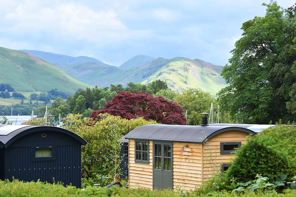 outside at another place 