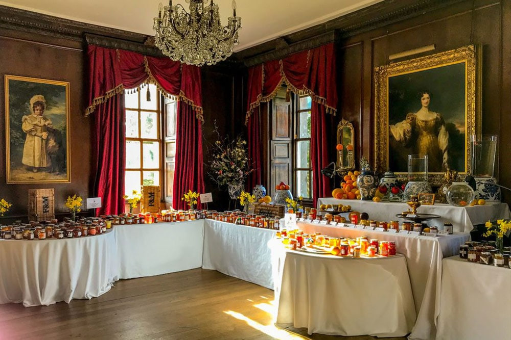 aleman marmalade festival room and jars