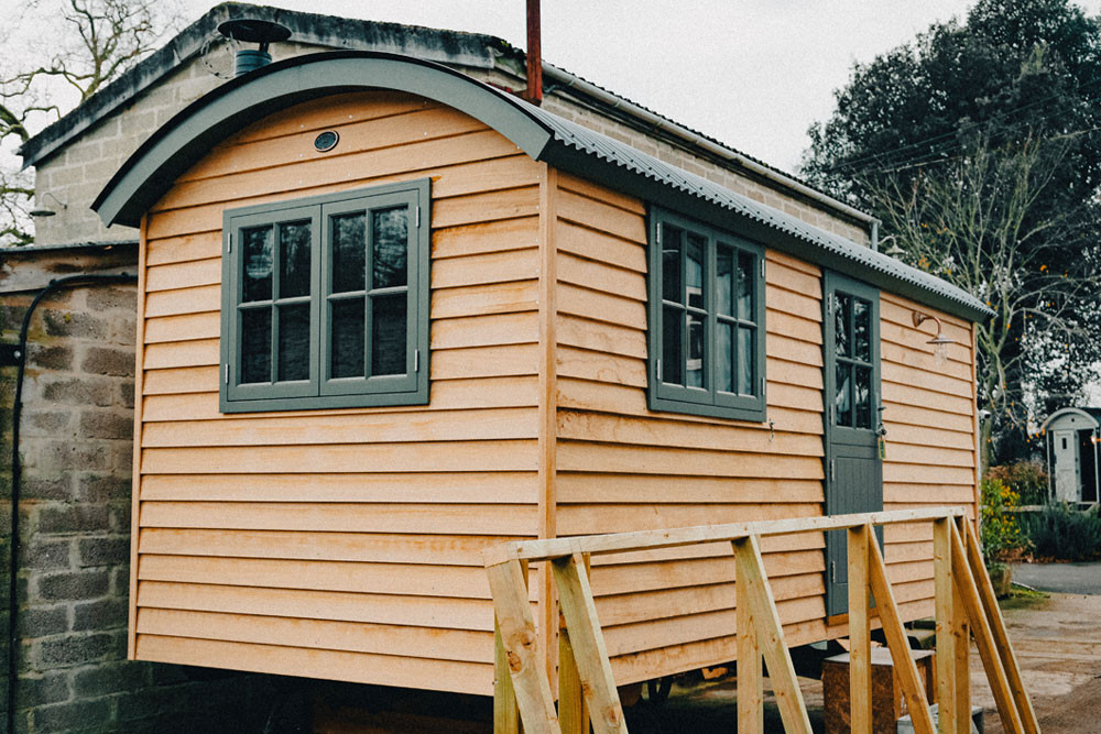 Blackdown shepherd hut brace