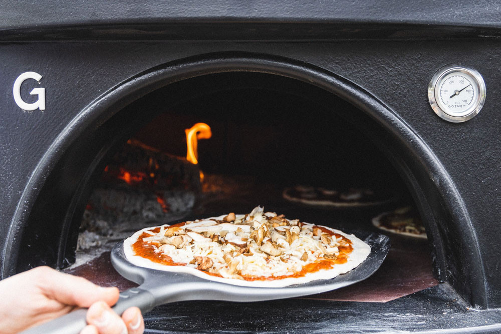 glasshouse pizza oven