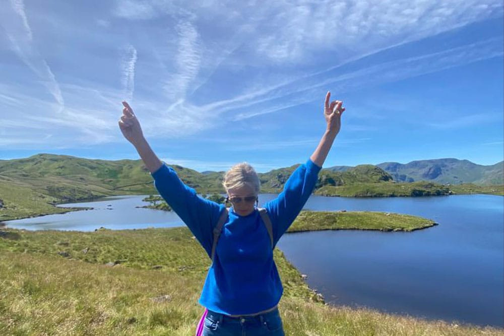 jo Whiley wild hiking