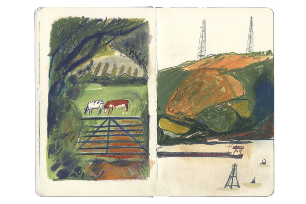 Emma Carlisle sketchbook