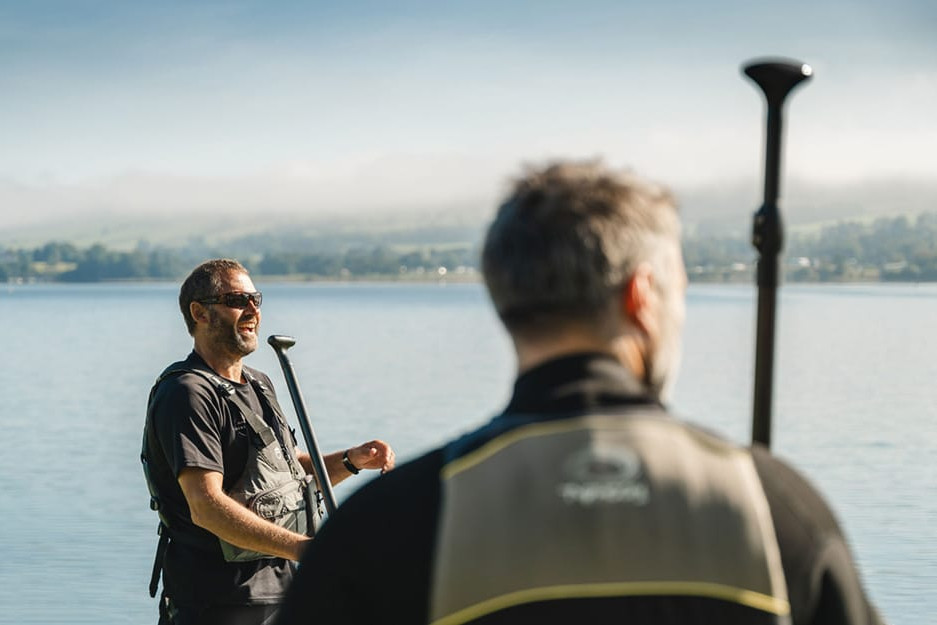 paddleboarding on Ullswater