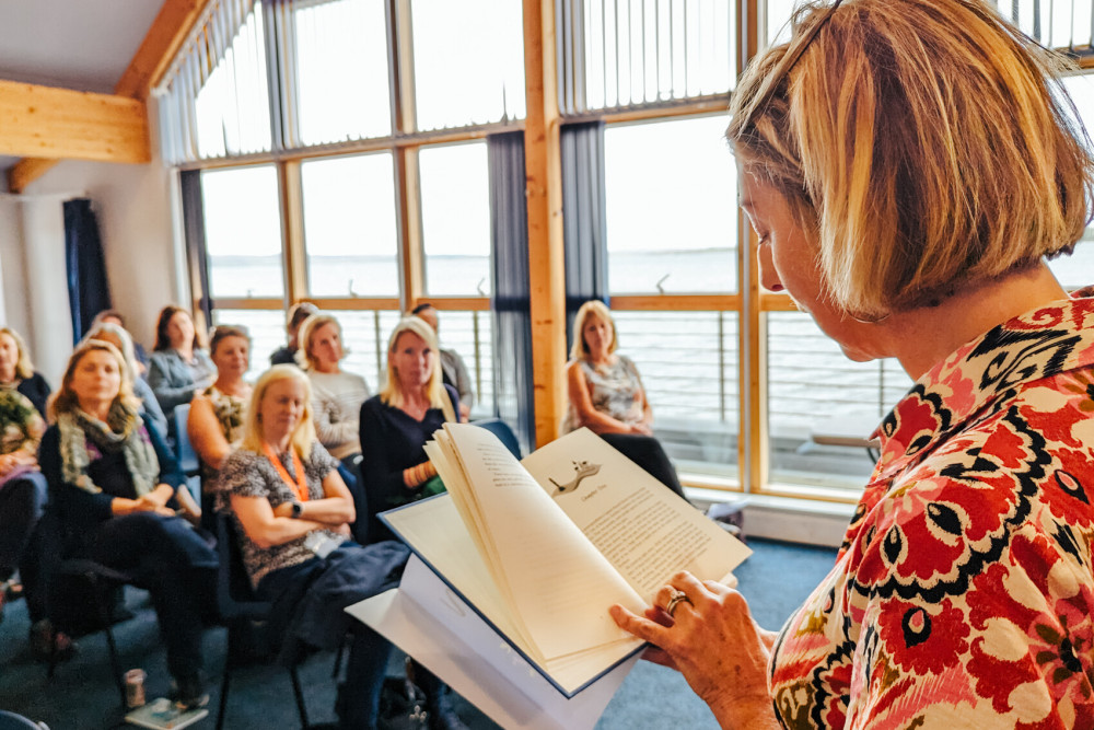 Jenny Colgan Reading at Islay Book Festival