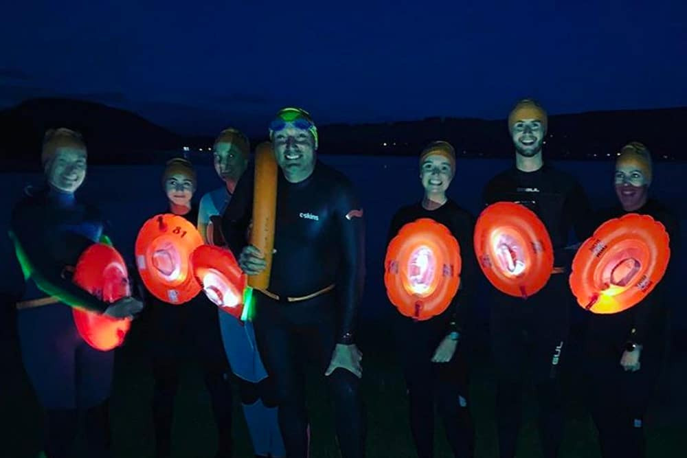 Stargazing night swim at Another Place, the Lake with Colin Hill