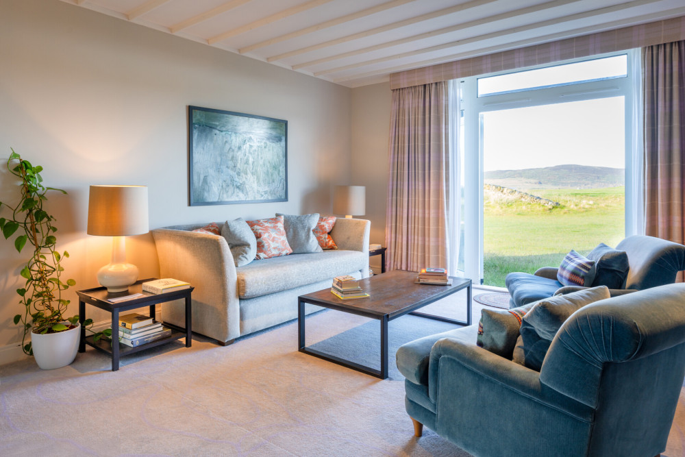 Comfy lodge at The Machrie