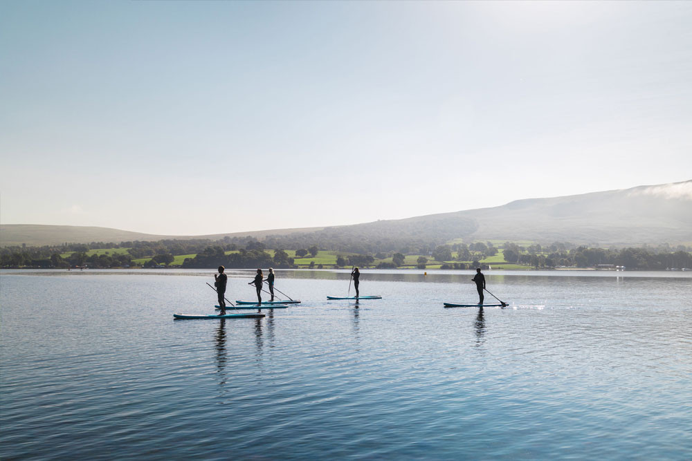Standup paddleboarding